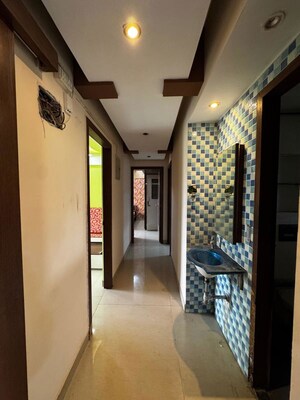 Building Lobby in 3 BHK Apartment at Kingston Classic, Malad West – for Rent