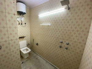Bathroom in 3 BHK Apartment at Greater Kailash I – for Rent