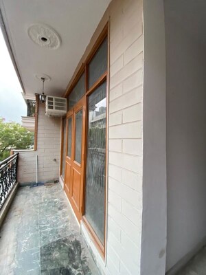 Balcony in 3 BHK Apartment at Greater Kailash I – for Rent