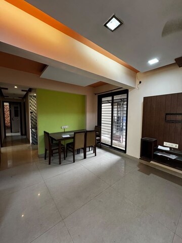 Living Room in 3 BHK Apartment at Kingston Classic, Malad West – for Rent