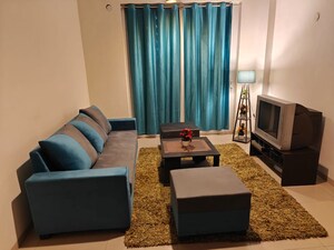 Living Room in 3.5 BHK Apartment at Emaar Palm Hills, Sector 77 – for Rent