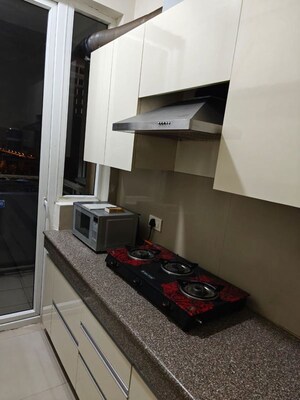 Kitchen in 3.5 BHK Apartment at Emaar Palm Hills, Sector 77 – for Rent