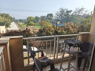 Balcony in 3.5 BHK Apartment at Emaar Palm Hills, Sector 77 – for Rent