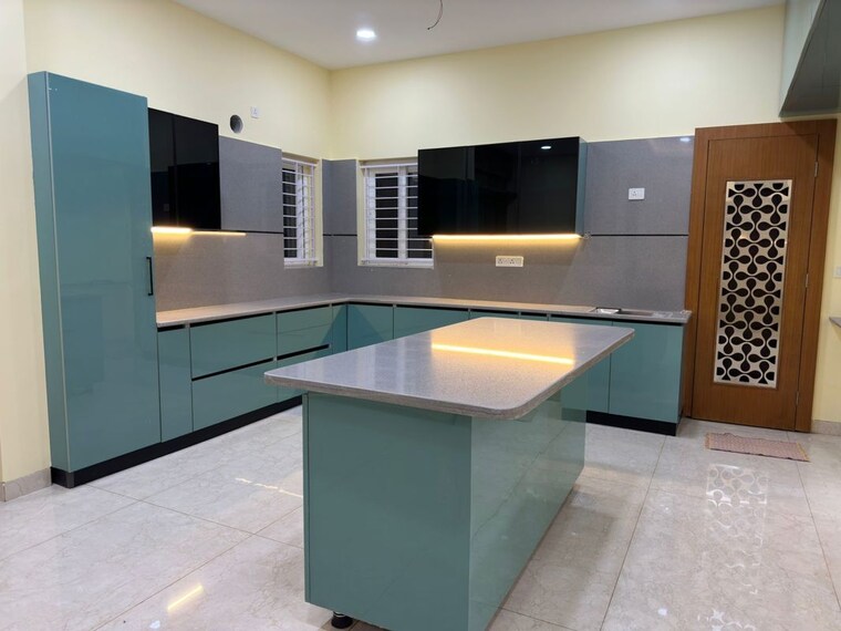 Kitchen, muppas-indraprastha 5 Bedroom 5500 Sq.Ft. Villa In Tellapur Hyderabad 9993098