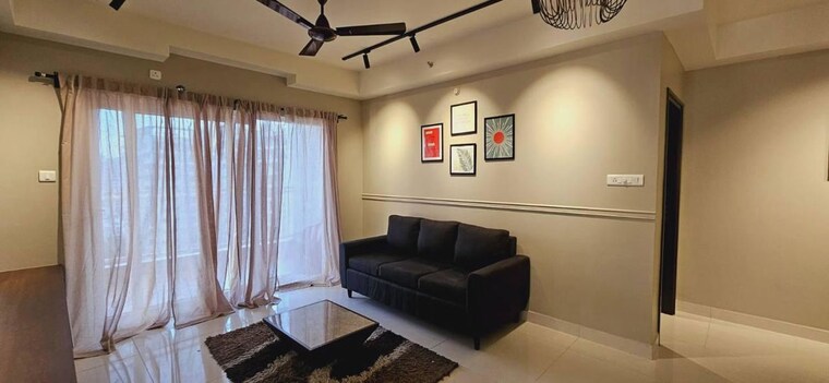 Living Room, my-home-tarkshya 3 Bedroom 2235 Sq.Ft. Apartment In Kokapet Hyderabad 9993123