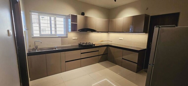 Kitchen, my-home-tarkshya 3 Bedroom 2235 Sq.Ft. Apartment In Kokapet Hyderabad 9993123
