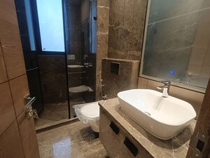 Bathroom in 3 BHK Builder Floor at Green Park – for Rent