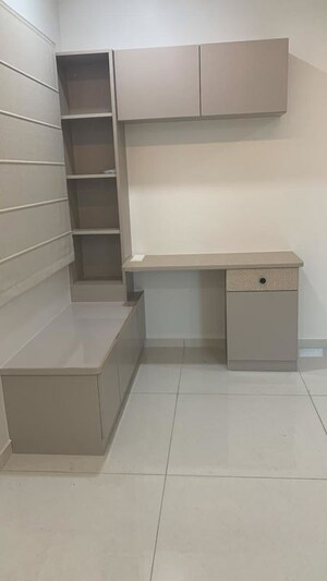 Kitchen in 3 BHK Apartment at Rajapushpa Provincia, Narsingi – for Rent