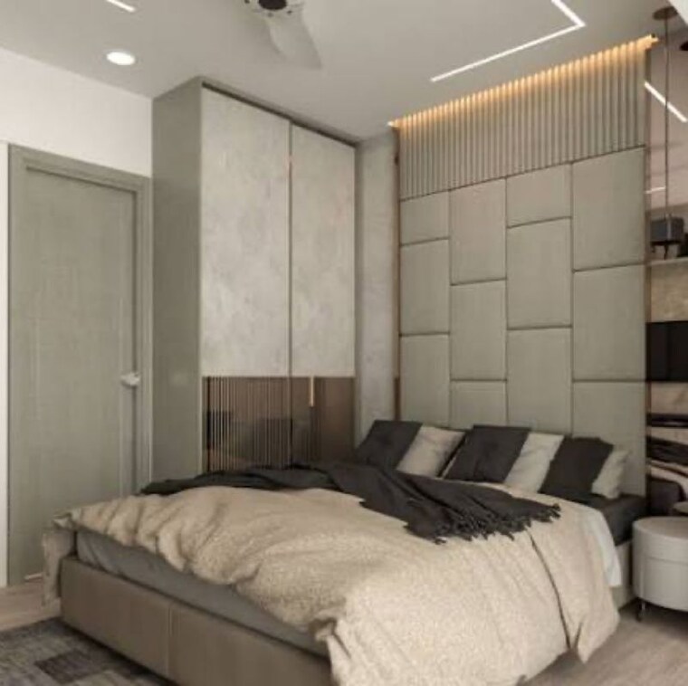 Bedroom, primerose-apartment 2 Bedroom 750 Sq.Ft. Apartment In Lokhandwala Complex Mumbai 9993255