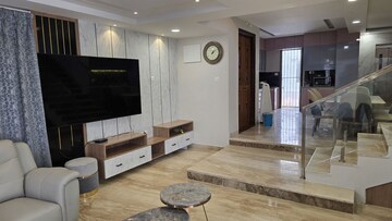 Living Room in 5 BHK Villa at CMG Halcyon Homes, Osman Nagar – for Rent