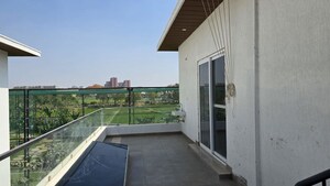 Balcony in 5 BHK Villa at CMG Halcyon Homes, Osman Nagar – for Rent