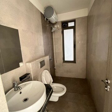 Bathroom in 3 BHK Apartment at Rustomjee Summit, Datta Pada – for Rent