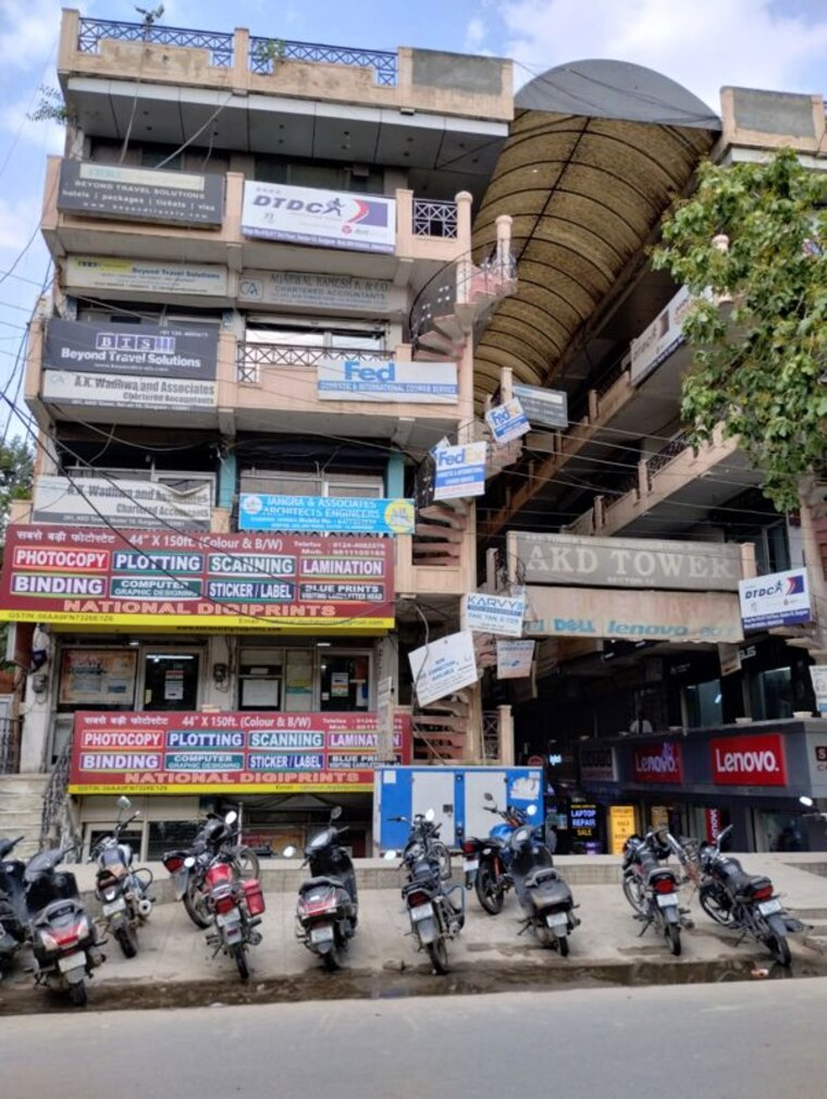 Exterior View, akd-tower Commercial Shop 220 Sq.Ft. In Sector 14 Gurgaon 9993257