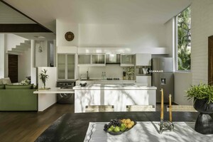 Kitchen in 5 BHK Villa at Parra – for Sale