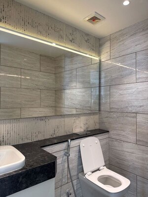 Bathroom in 4 BHK Apartment at Rustomjee Crown, Prabhadevi – for Sale