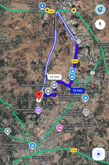  Plot – Map Location View at Suryanagari - for Sale