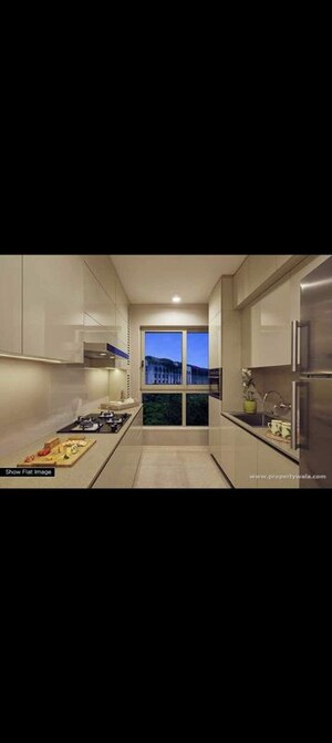 Kitchen in 3 BHK Apartment at Lodha Kolshet, Kolshet Road – for Sale