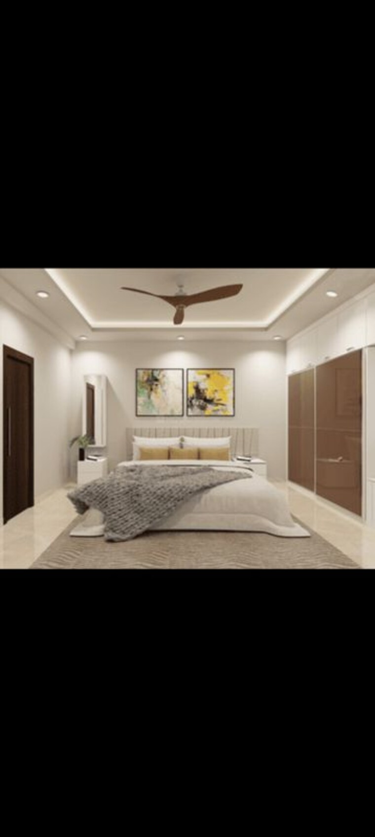 Bedroom, lodha-kolshet 3 Bedroom 1120 Sq.Ft. Apartment In Kolshet Road Thane 9991952