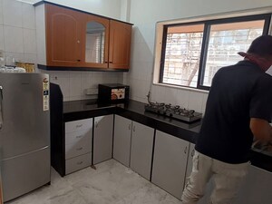 Kitchen in 1 BHK Apartment at Bandra West – for Rent