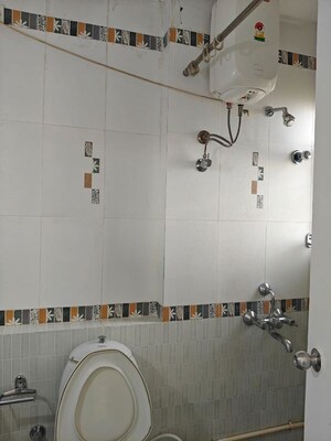 Bathroom in 3 BHK Apartment at LnT Realty South City, Bannerghatta Road – for Rent