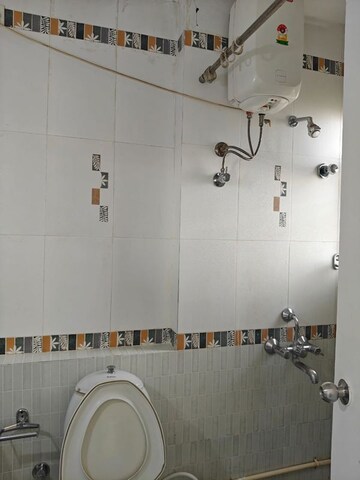 Bathroom in 3 BHK Apartment at LnT Realty South City, Bannerghatta Road – for Rent