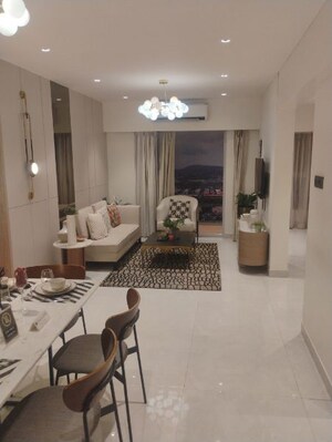 Living Room in 2 BHK Apartment at Siddha Sky Phase 4, Wadala – for Sale
