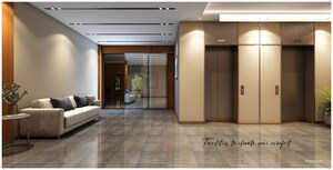 Building Lobby in 2 BHK Apartment at Matigara – for Sale