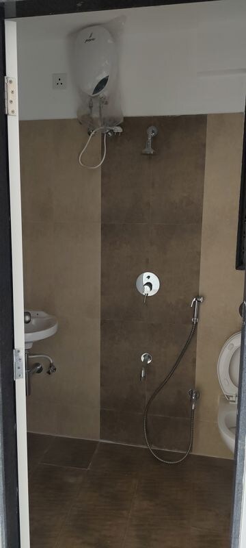 Bathroom in 1 BHK Apartment at Chandak Nishchay, Borivali East – for Rent
