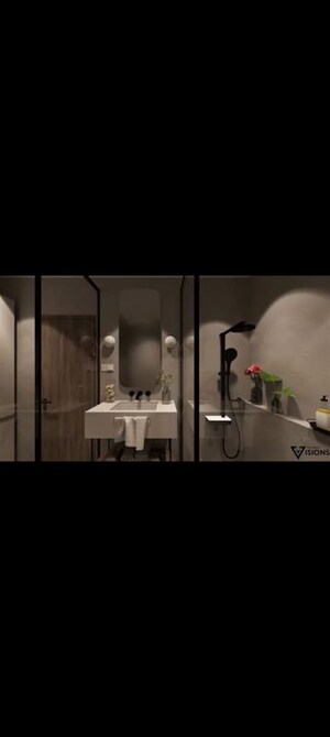 Bathroom in 3 BHK Apartment at Rangwasa – for Sale