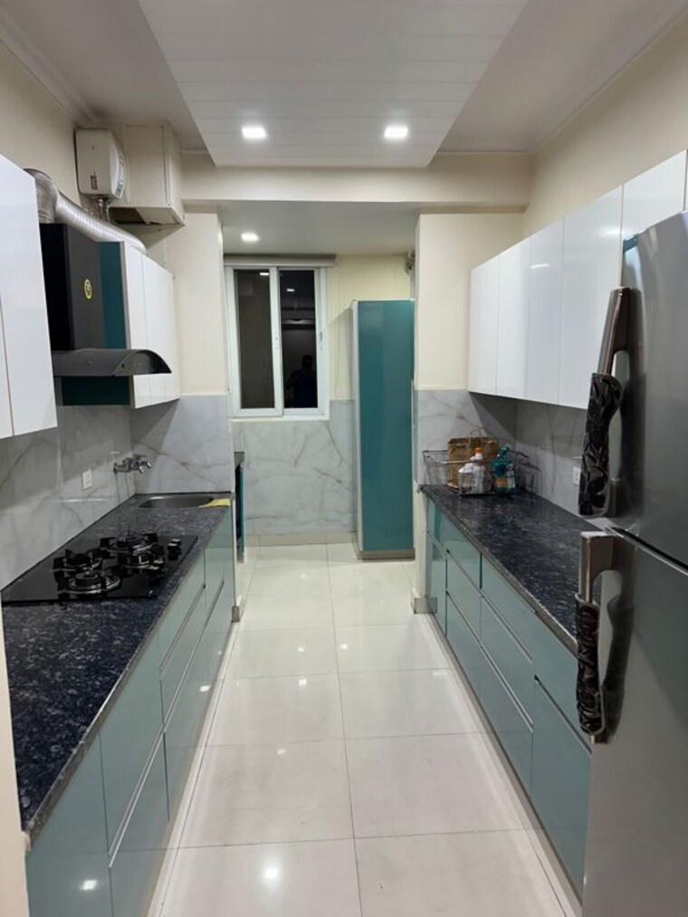 Kitchen, hrc-professional 3 Bedroom 1675 Sq.Ft. Apartment In Indrapuram Ghaziabad 9994029