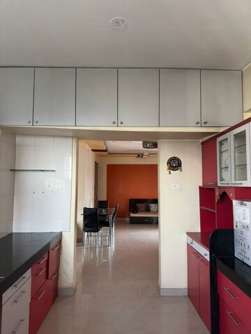 Kitchen in 3 BHK Apartment at Mont Vert Tropez, Wakad – for Rent