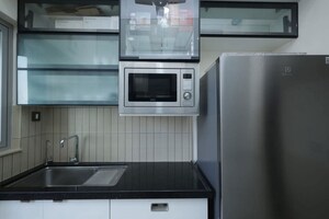 Kitchen in 3 BHK Apartment at Piramal Aranya, Byculla – for Rent