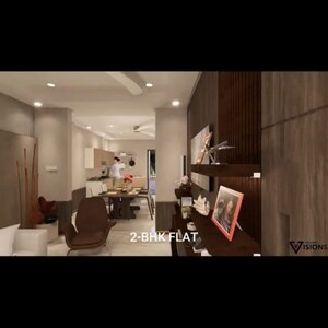 Team Area in 2 BHK Apartment at Rangwasa – for Sale