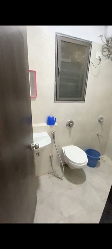 Bathroom in 1 BHK Apartment at UK Iridium, Kandivali East – for Rent