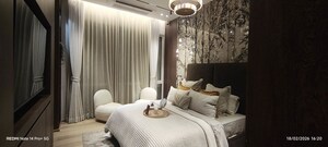 Living Room in 4 BHK Apartment at Andheri West – for Sale