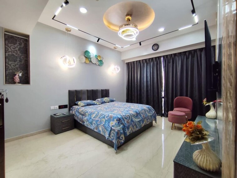 Bedroom, lodha-trump-tower 4 Bedroom 1600 Sq.Ft. Apartment In Worli Mumbai 9994131