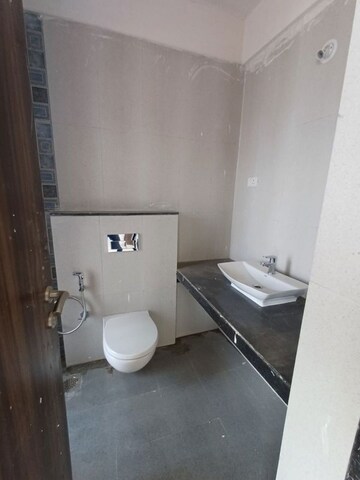 Bathroom in 3 BHK Apartment at Sheth Zuri, Laxmi Nagar – for Rent