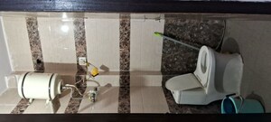 Bathroom in 1.5 BHK Apartment at Sarita Vihar – for Rent