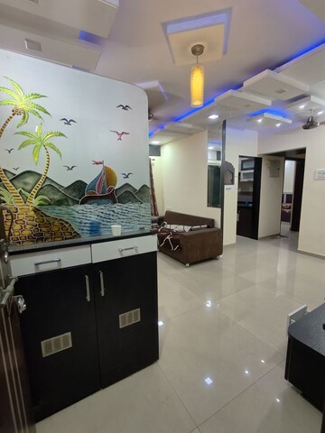 Living Room in 2 BHK Apartment at Dosti Vihar, Samata Nagar – for Rent