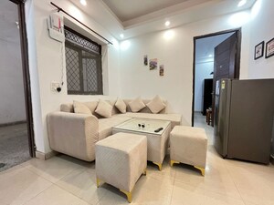 Living Room in 1 BHK Builder Floor at Saket – for Rent