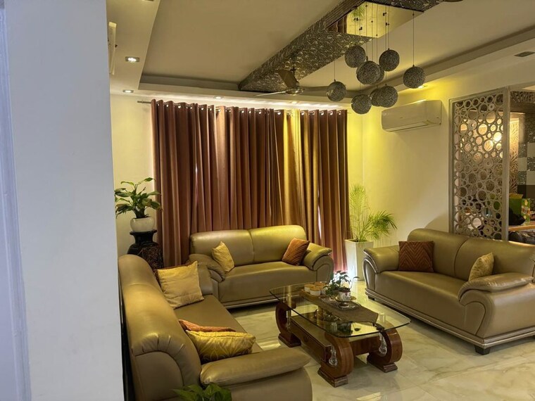 Living Room, orchid-petals 3 Bedroom 1805 Sq.Ft. Apartment In Sector 49 Gurgaon 9994238