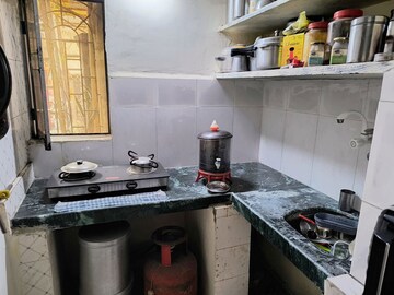Kitchen in 1 BHK Apartment at Shanti CHS Kopar Khaiane, Kopar Khairane – for Rent
