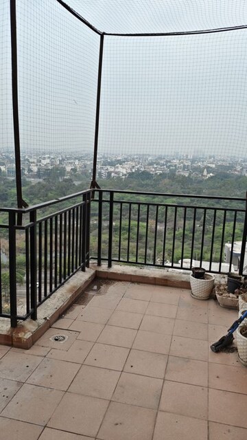 Balcony in 5 BHK Apartment at Omaxe Heights, Sector 86 – for Rent