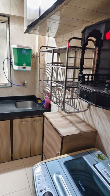 Kitchen in 1 BHK Apartment at Kishor Darshan Apartment, Andheri West – for Rent