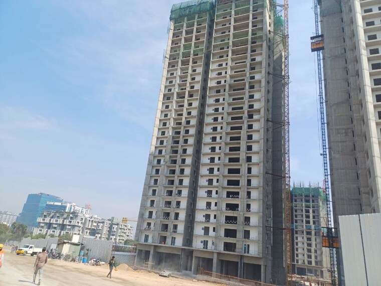 Exterior View, western-springs 3 Bedroom 2955 Sq.Ft. Apartment In Puppalaguda Hyderabad 9994239