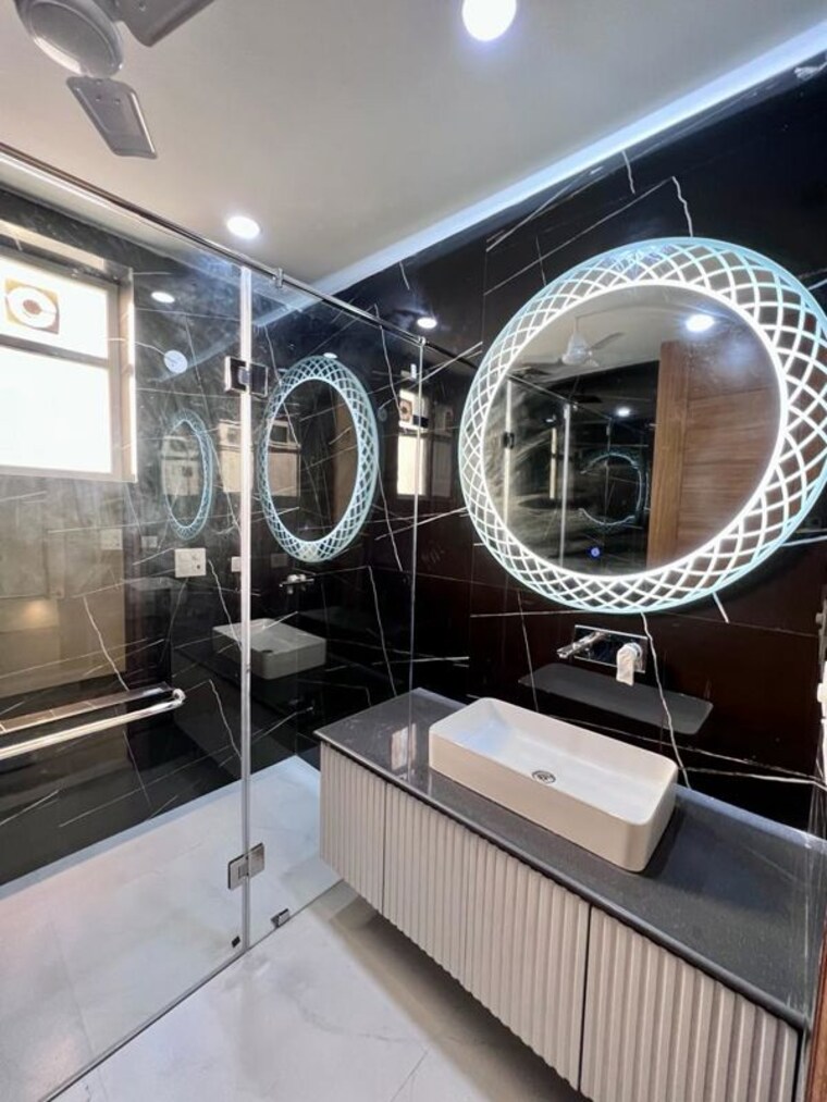 Bathroom, new industrial township 3 Bedroom 2000 Sq.Ft. Builder Floor In New Industrial Township Faridabad 9994260