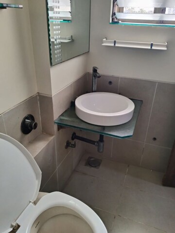 Bathroom in 2 BHK Apartment at Shiv Kutir CHS, Andheri West – for Rent