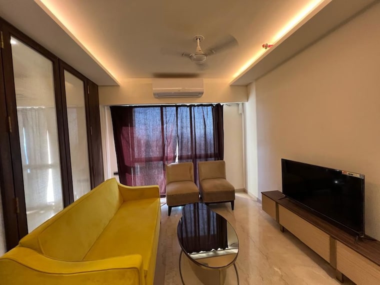 Living Room, omkar-vive 1.5 Bedroom 500 Sq.Ft. Apartment In Kurla Mumbai 9994257