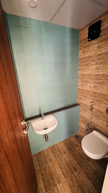 Bathroom in 1 BHK Apartment at Lodha Crown Quality Homes, Majiwada – for Sale