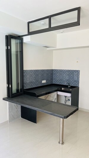 Kitchen in 1 BHK Apartment at Lodha Crown Quality Homes, Majiwada – for Sale